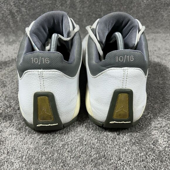 Jordan 23 Low Team 10/16 310083-102 Men’s Sz 10.5 White Leather Basketball Shoes main image 8
